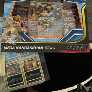 Pokemon Mega Kangaskhan EX Box with Cards - Multicolor